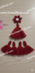 Handmade Tassel & Mirror Embellishment 2-Piece Set - Image 5