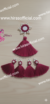Handmade Tassel & Mirror Embellishment 2-Piece Set