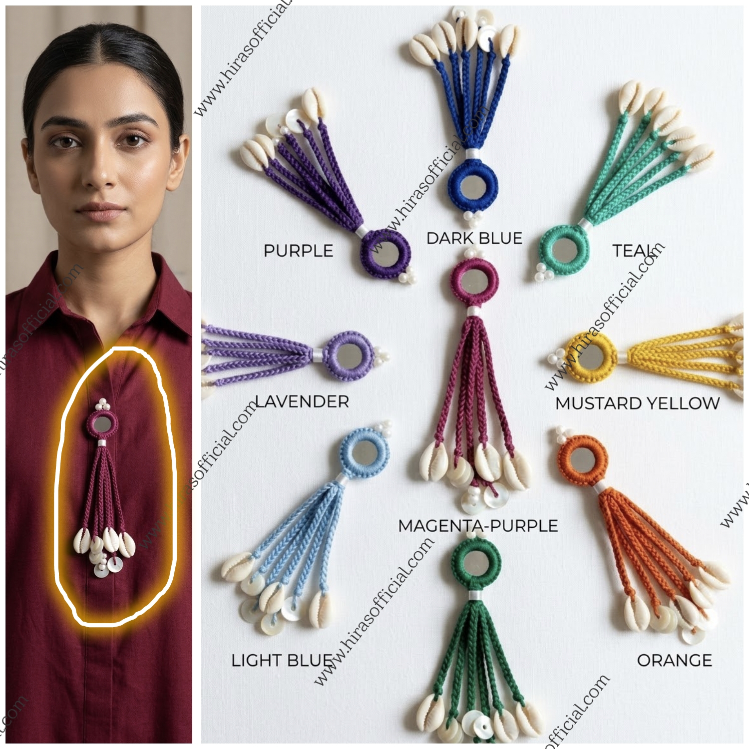 IMG_20260625_230415 Handmade Mirror-Work Tassel (Latkan) - Image 1