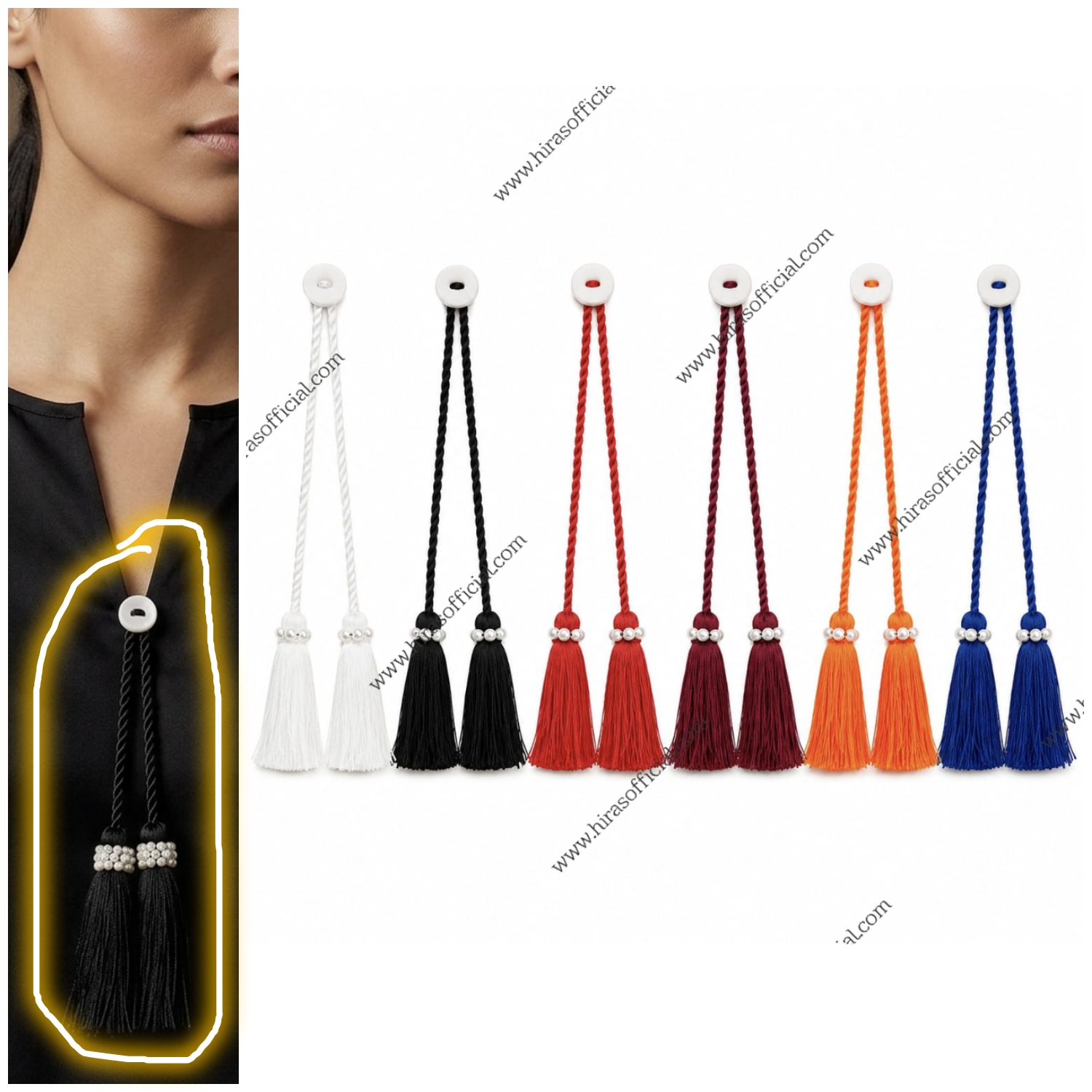 IMG_20260626_123010 Elegant Woolen Tassel Button Patti - Image 1