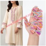 Premium Colorful Handmade Thread Tassels for Neckline & Sleeves