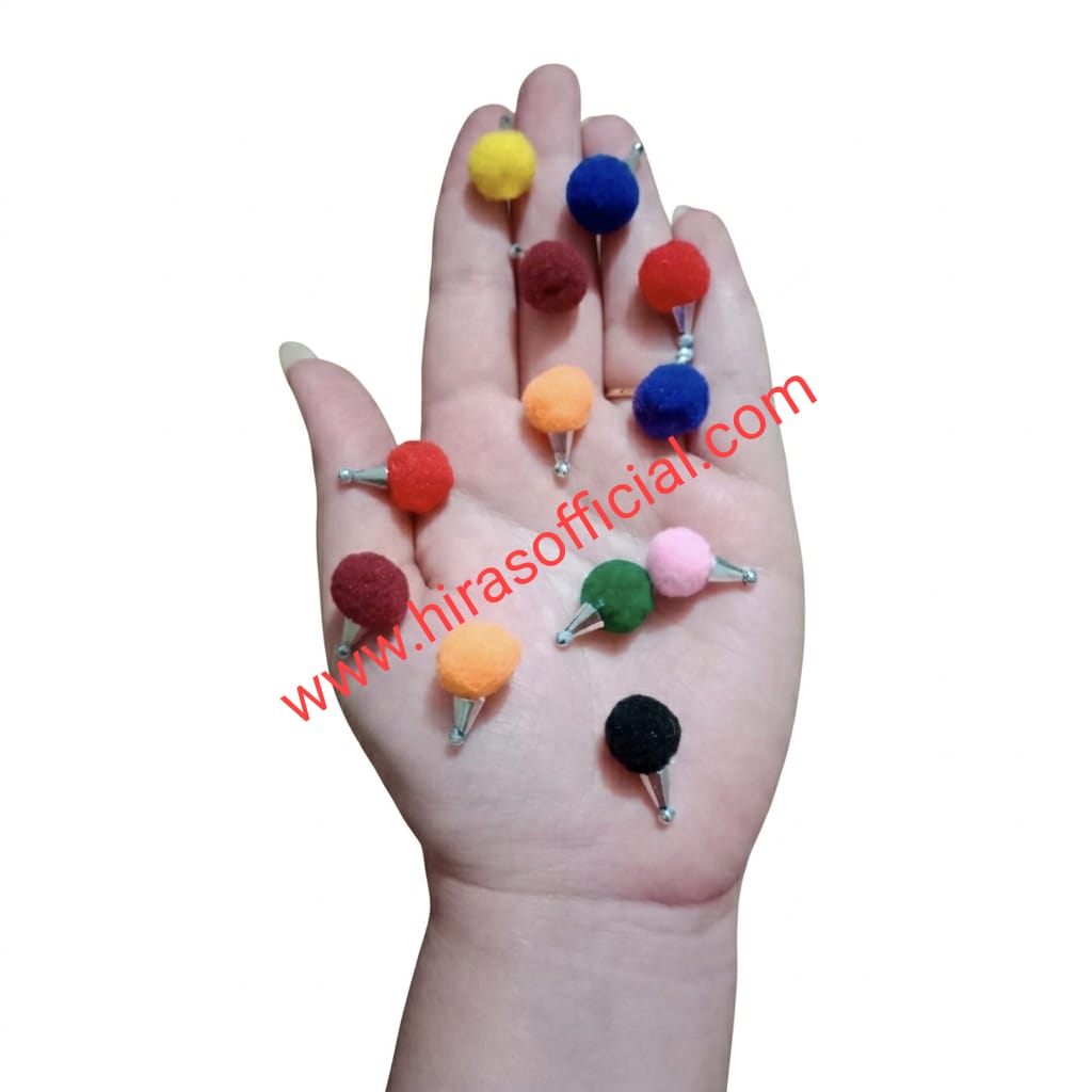 WhatsApp Image 2026-06-24 at 11.58.51 AM Premium Pom Pom Tassel Charms – Handmade Decorative Accessories - Image 1