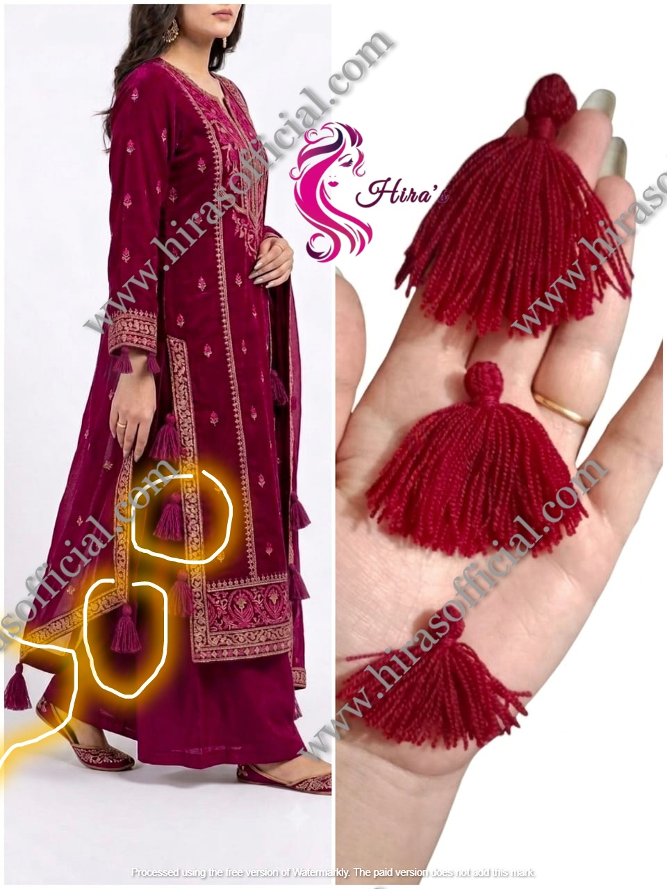 WhatsApp Image 2026-06-26 at 11.55.00 AM (1) Simple Handmade Wool Tassels - Image 1