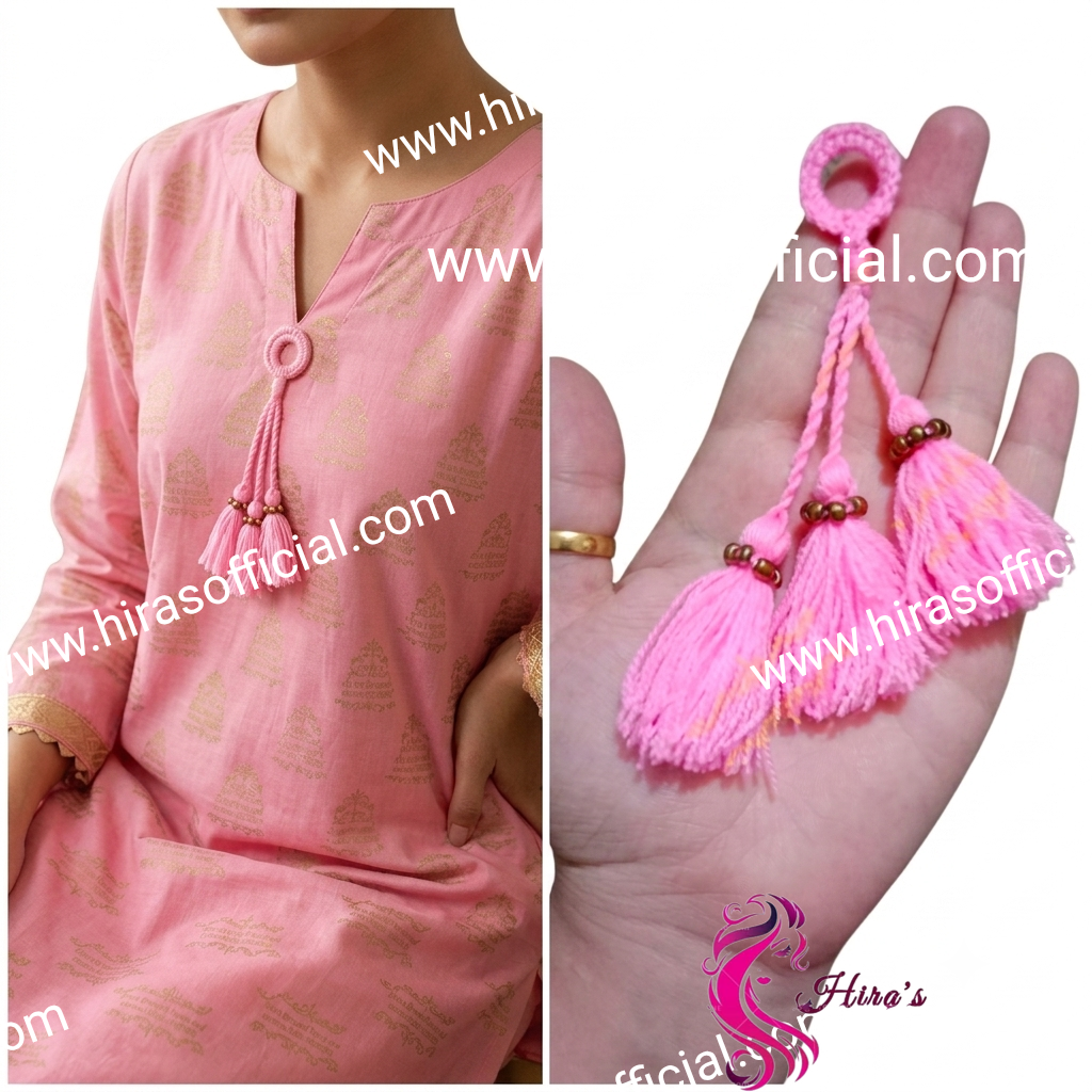 1783706386598 Artisan Beaded Tassel Neckline - Image 1