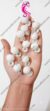 Premium PomPom Mirror Button & Hangings - Image 3
