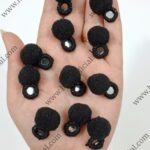 Premium PomPom Mirror Button & Hangings