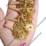 Golden Fancy Dupatta Tassels