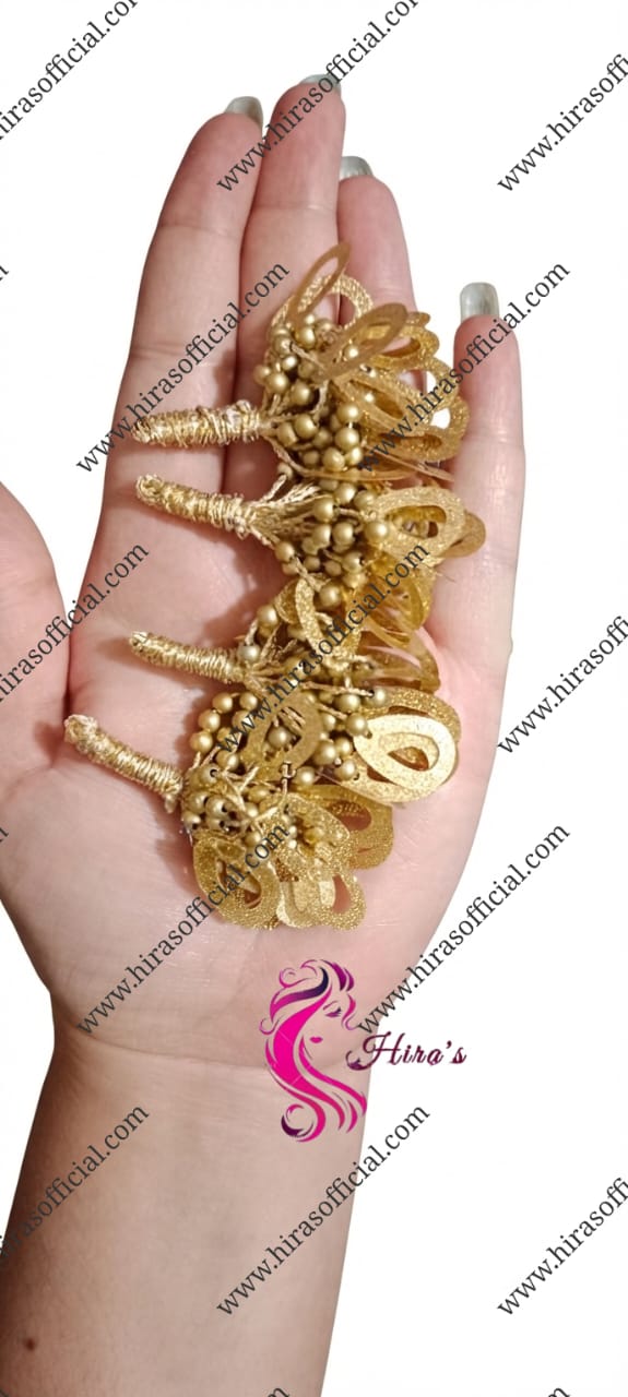 IMG-20260716-WA0009 Golden Fancy Dupatta Tassels - Image 1