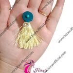 Fabric Neckline Tassels