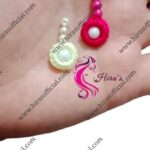 Elegant Pearl Beaded Dress Button
