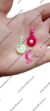 Elegant Pearl Beaded Dress Button