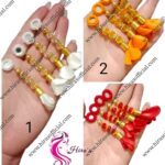 Fancy Crystal Dupatta Tassels