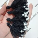 White Stones Duptta Tassels