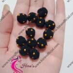 Indian Black Studded Pom Pom Hanging