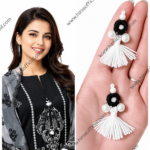 Mirror Neckline Tassel