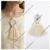 Handmade Macrame Mirror Tassel Neckline