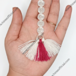 Artisan Pearl Button & Dual-Tone Tassel