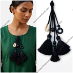 Artisan Crafted Tribal Fusion Neckline