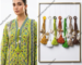 Handmade neckline dori tassels for dresses