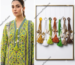 Handmade neckline dori tassels for dresses