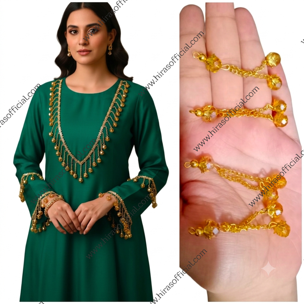 Photo_1784395585732 Golden Crystal Fancy Tassels - Image 1