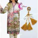 Mirror and Shell Neckline