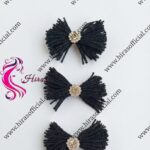 Black Bow Tassel