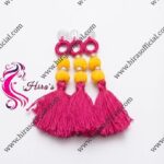 Ring Neckline Tassel