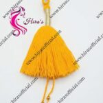 Gotta and Shell Neckline Tassel