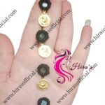 Coin With Mirror Button and Hangings