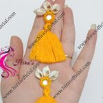 handmade-yellow-seashell-mirror-tassel-latkan-hiras
