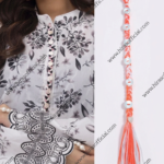 Braided Buttons Neckline
